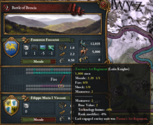 Europa Universalis 4 : les combats