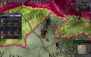 Crusader Kings 2 : Combat entre deux armées