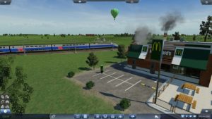 Transport Fever : TGV Duplex, Montgolfière et McDo