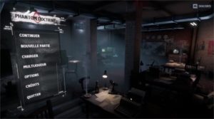 Ecran d'acceuil Phantom Doctrine